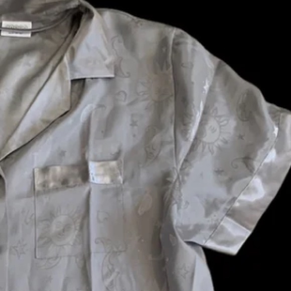 Canda 2 piece silky pajamas women’s size large - Picture 3 of 8